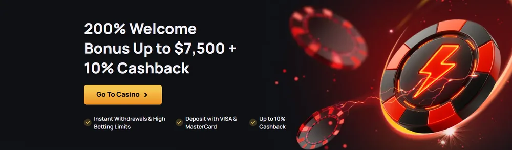 Instant Casino welcome offer